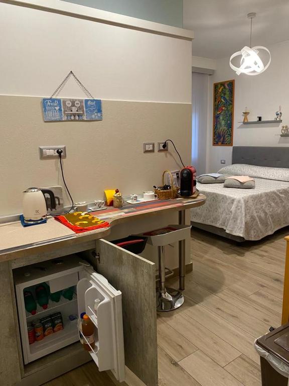 Postel nebo postele na pokoji v ubytování Sissi B&B