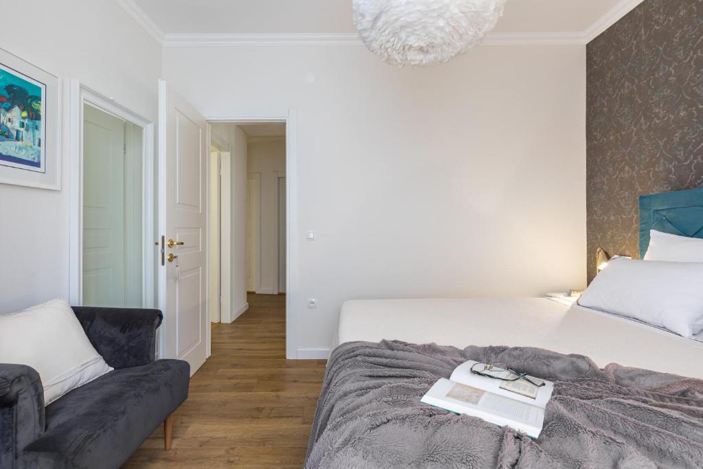 Posteľ alebo postele v izbe v ubytovaní Charming retreat in the heart of Split