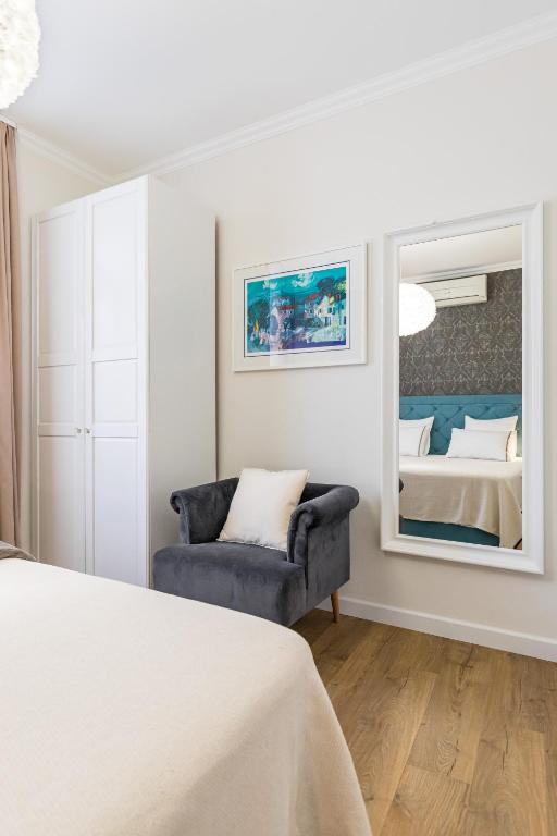 Posteľ alebo postele v izbe v ubytovaní Charming retreat in the heart of Split