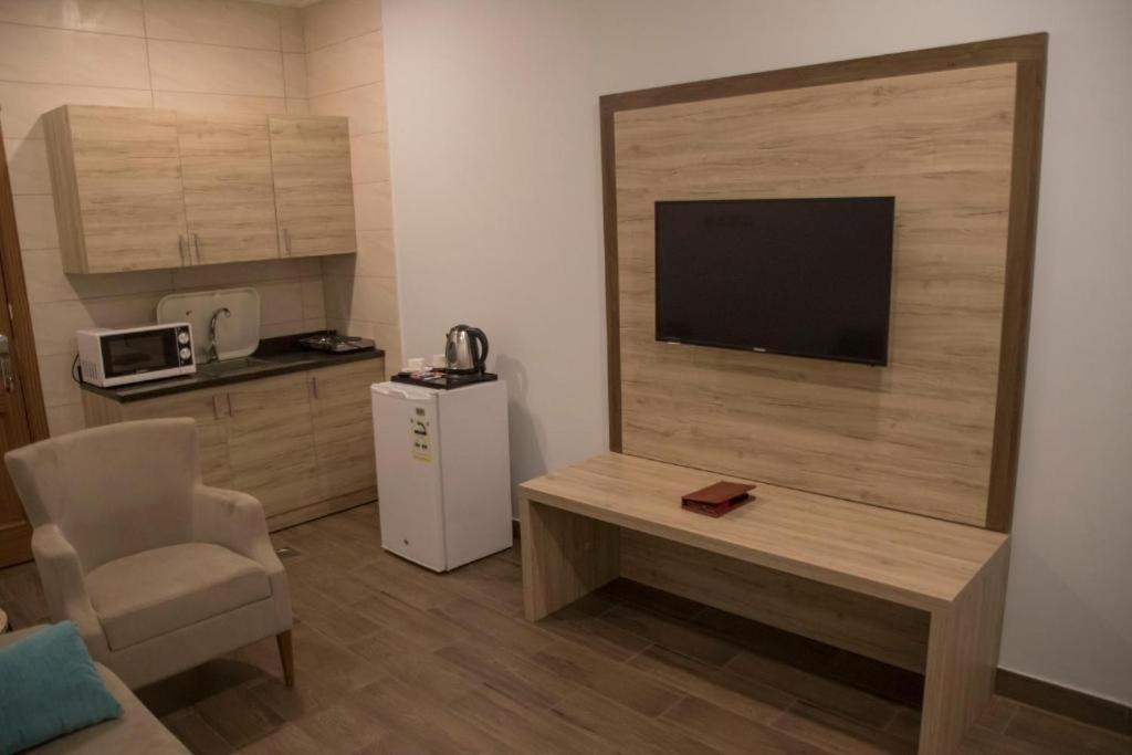 Kuchyň nebo kuchyňský kout v ubytování Fiori Hotels