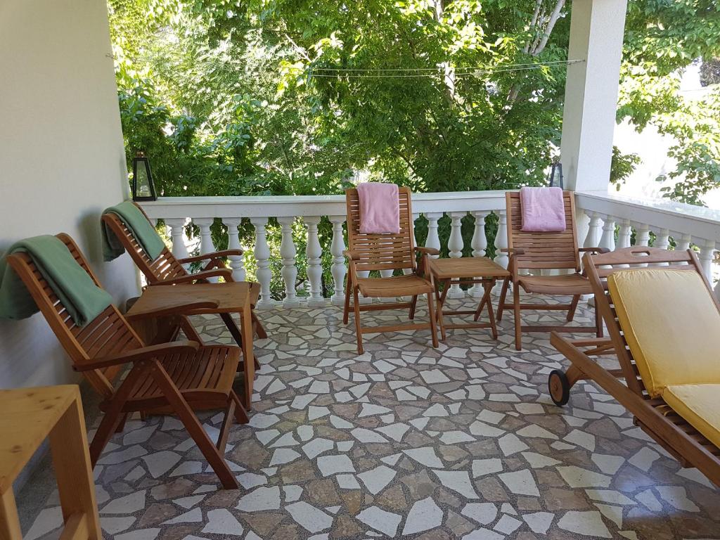Balkon lub taras w obiekcie Villa Tea T