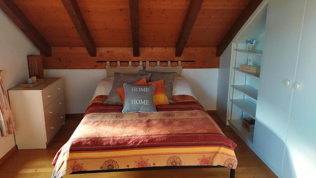 Postel nebo postele na pokoji v ubytování Guest House La Sereine