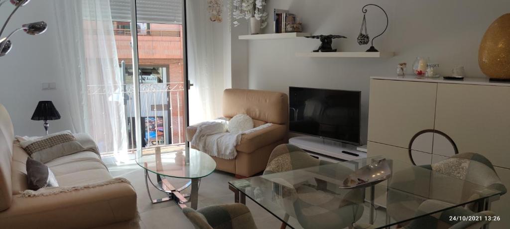 Posezení v ubytování Tus vacaciones en el corazón de Alicante!
