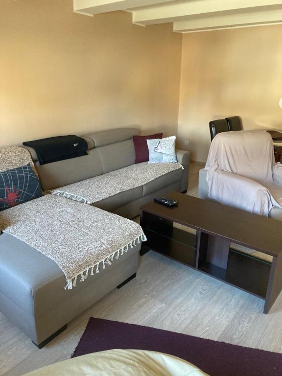 Posezení v ubytování House Apartment