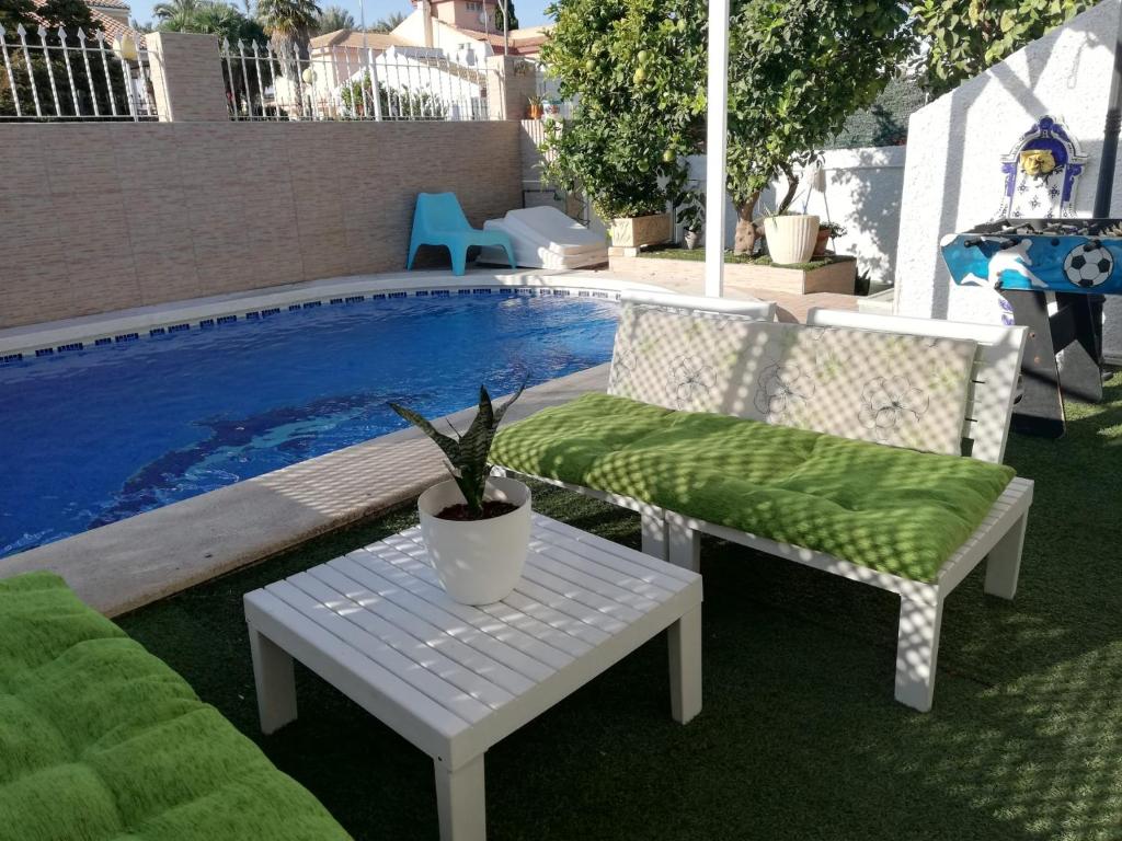 Piso entero en semi sótano con Piscina salína privada, San ...