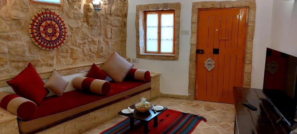 Posezení v ubytování Hayat Zaman Hotel And Resort Petra