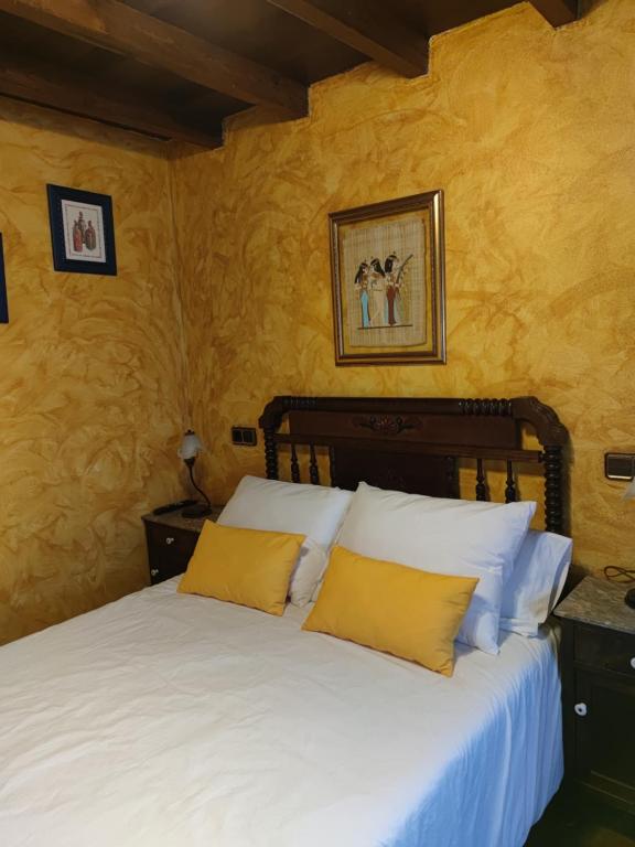Postel nebo postele na pokoji v ubytování Casa La Fonte