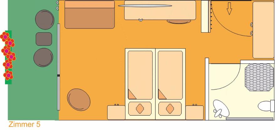 The floor plan of Alpenhotel DAS KÜREN