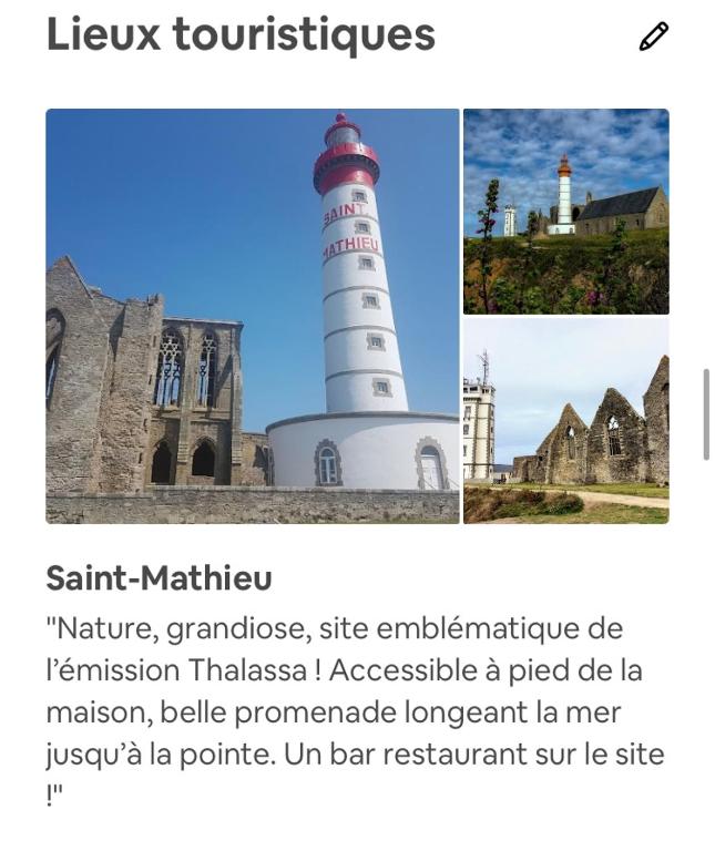 Zajímavé místo poblíž prázdninového domu