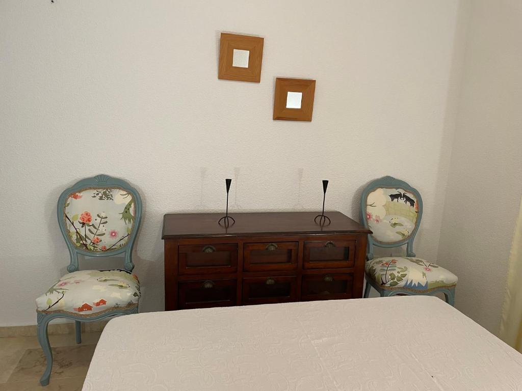 Postel nebo postele na pokoji v ubytování Apartamento Green Golf Islantilla