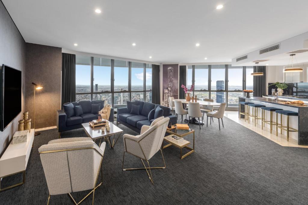 Meriton Suites Herschel Street, Brisbane - Ático De Tres Dormitorios Parkland