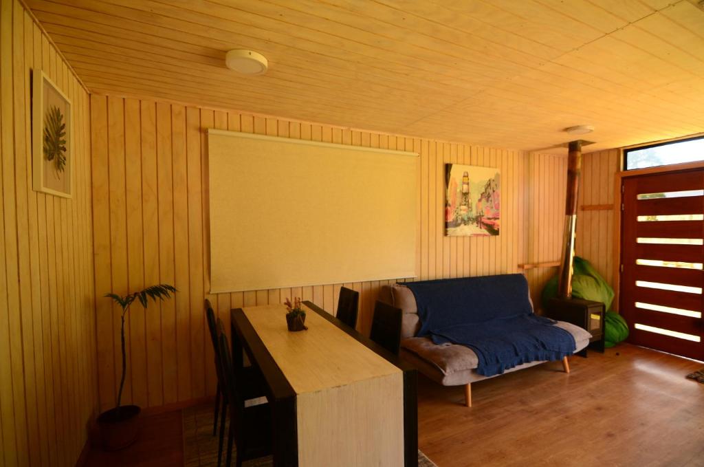 Posezení v ubytování Nativo Lodges