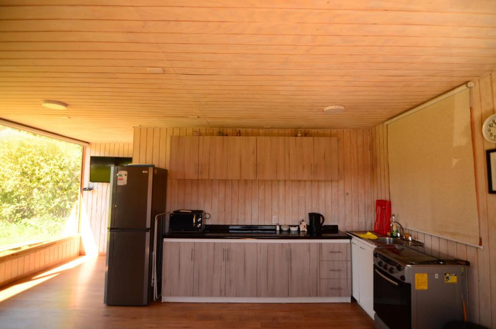 Kuchyň nebo kuchyňský kout v ubytování Nativo Lodges