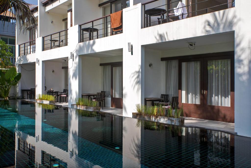 Bazén v ubytování Tea Tree Boutique Resort nebo v jeho okolí