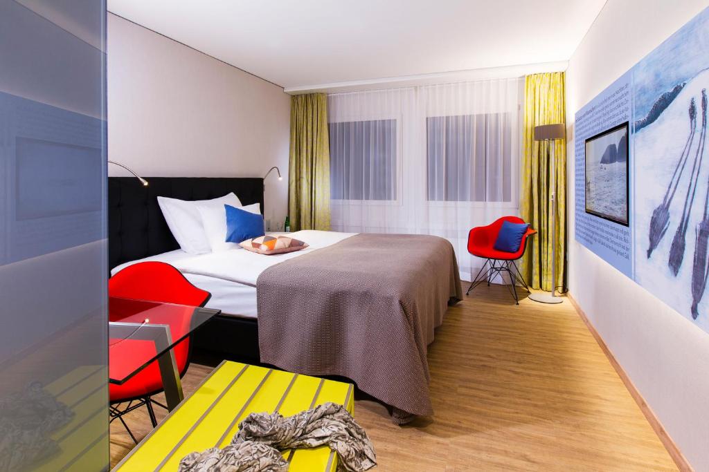 Postel nebo postele na pokoji v ubytování Hotel Arte