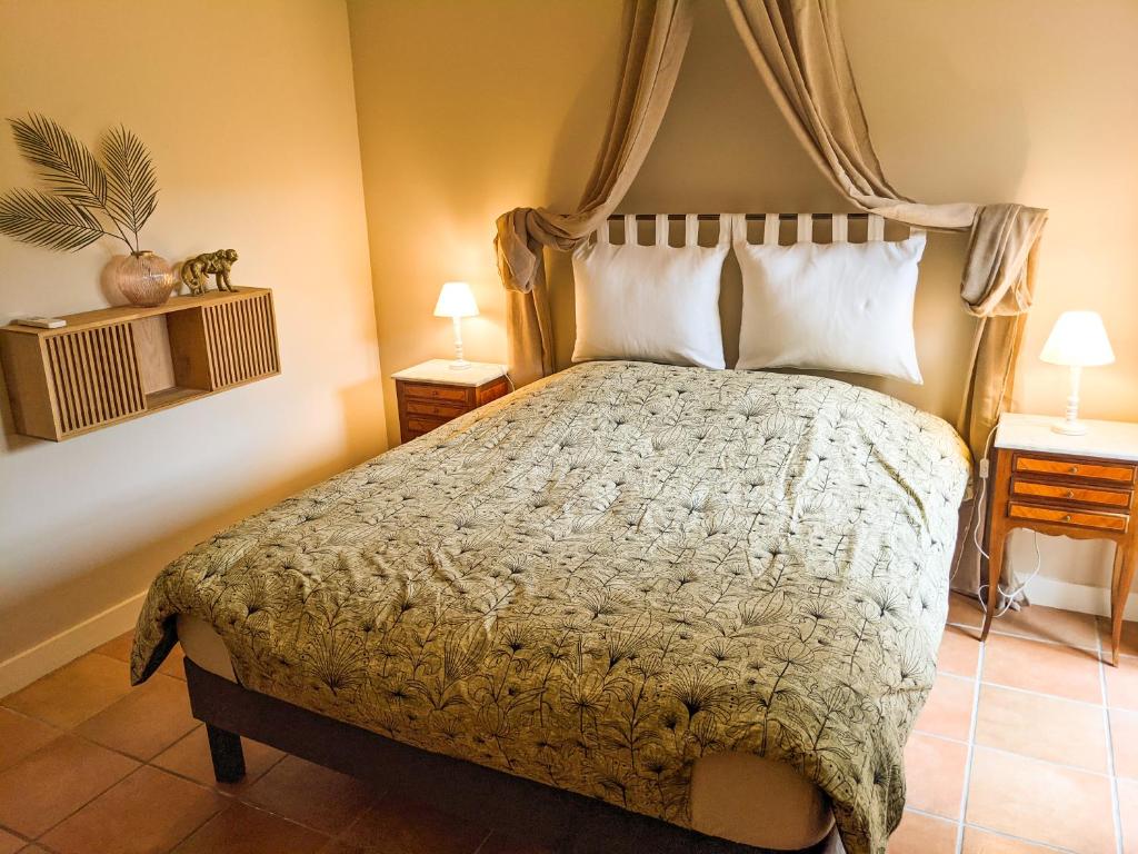 Krevet ili kreveti u jedinici u okviru objekta Un air de Toscane