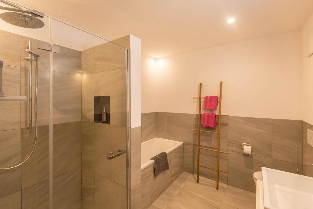 Kúpeľňa v ubytovaní Appartement Rosa Seis