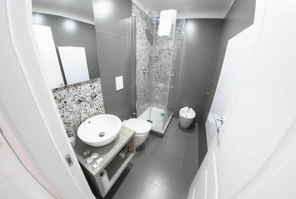 A bathroom at I Sogni della Regina