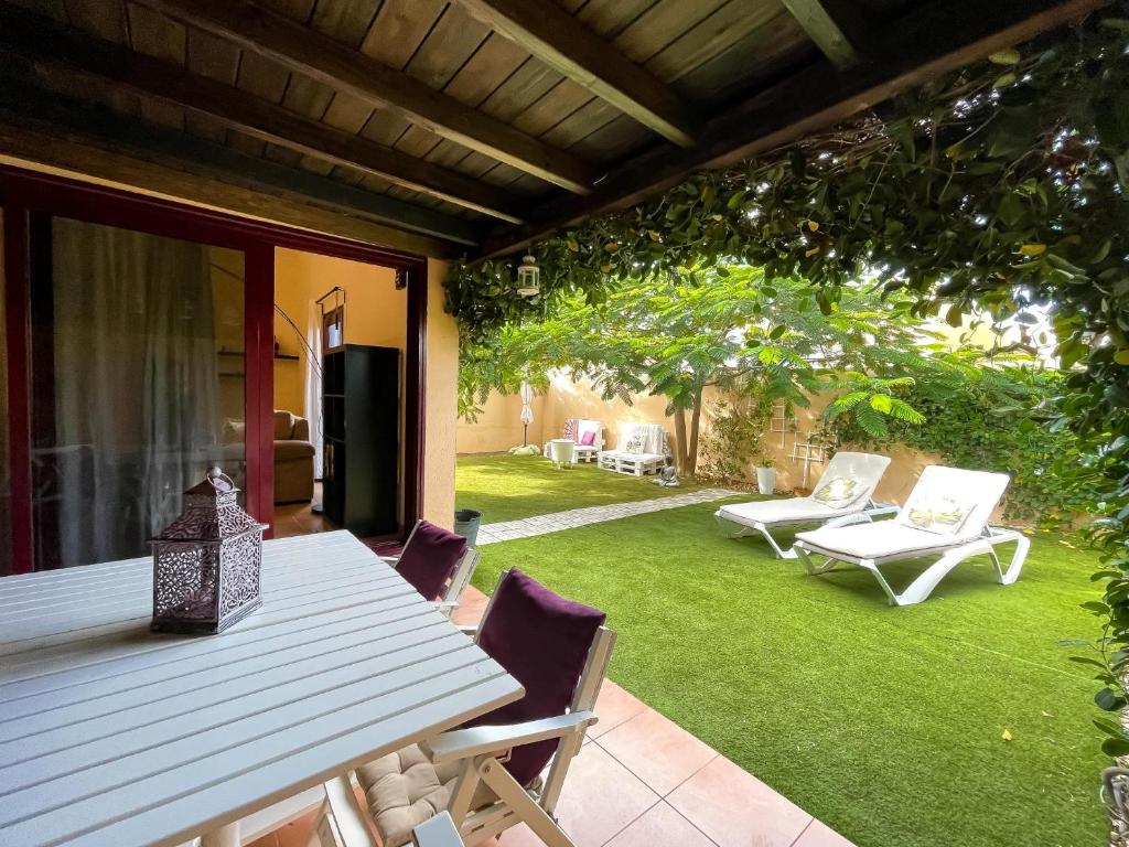 Vonkajšia záhrada v ubytovaní Relax Capellania by Best Holidays Fuerteventura