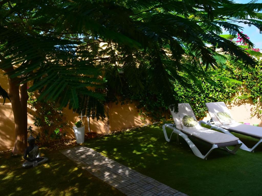 Vonkajšia záhrada v ubytovaní Relax Capellania by Best Holidays Fuerteventura