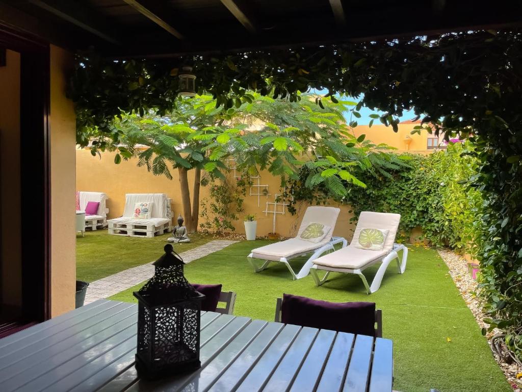 Vonkajšia záhrada v ubytovaní Relax Capellania by Best Holidays Fuerteventura