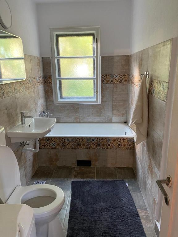 Koupelna v ubytování Casa Bucataria Fonix