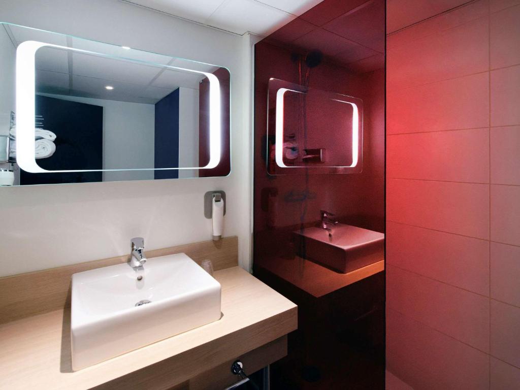 Koupelna v ubytování ibis Styles Chalon sur Saône