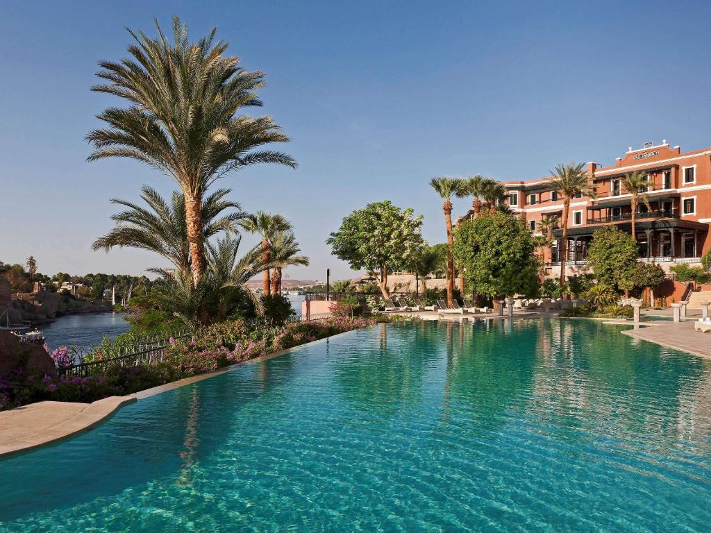 Bazén v ubytování Sofitel Legend Old Cataract nebo v jeho okolí