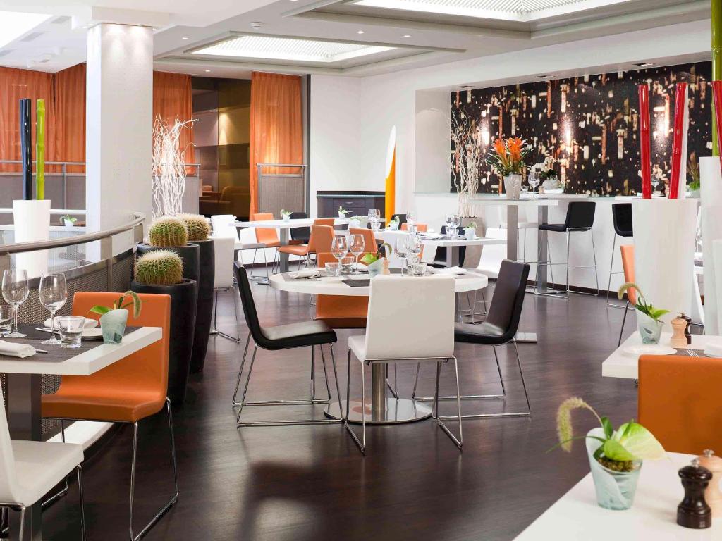 Posezení v ubytování Novotel Genève Centre