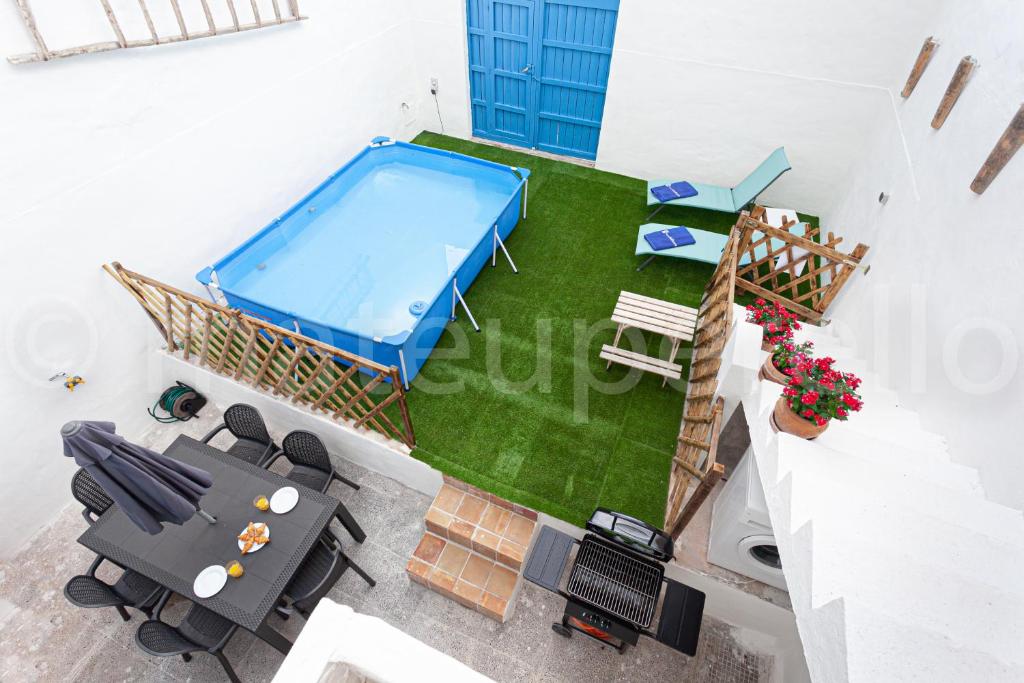 Posezení v ubytování Cas Padri Xic