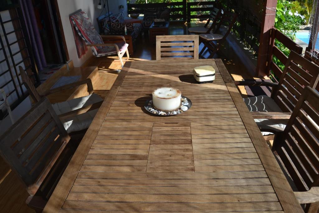 Restaurace v ubytování ECOVILLA CORAL GARDEN