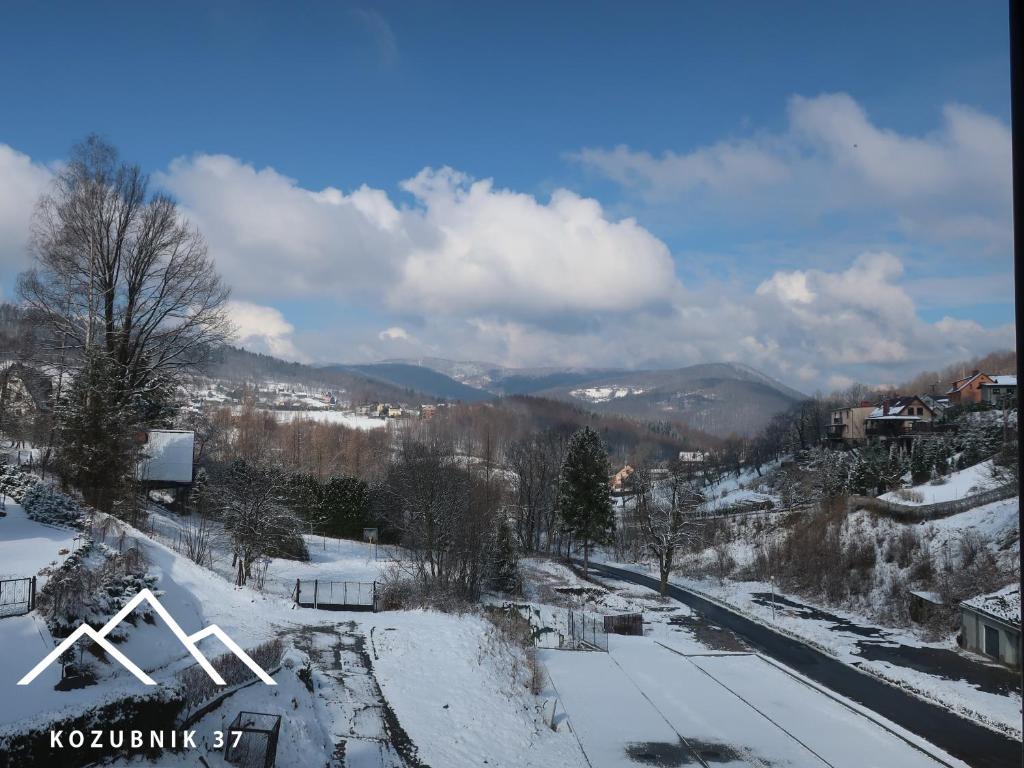 Widok na góry z tego apartamentu
