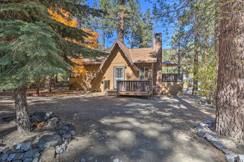 Whimsical Pinecone Cottage with Fire Pit and Deck