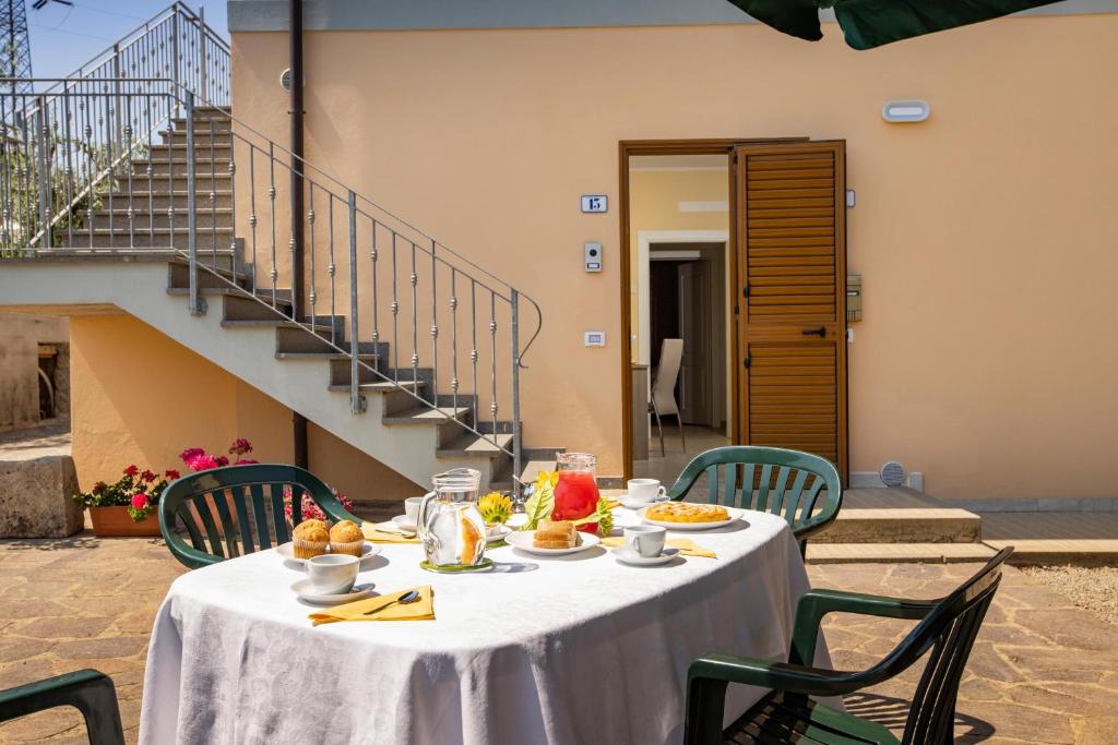 Balkon lub taras w obiekcie Agriturismo Il Bosco