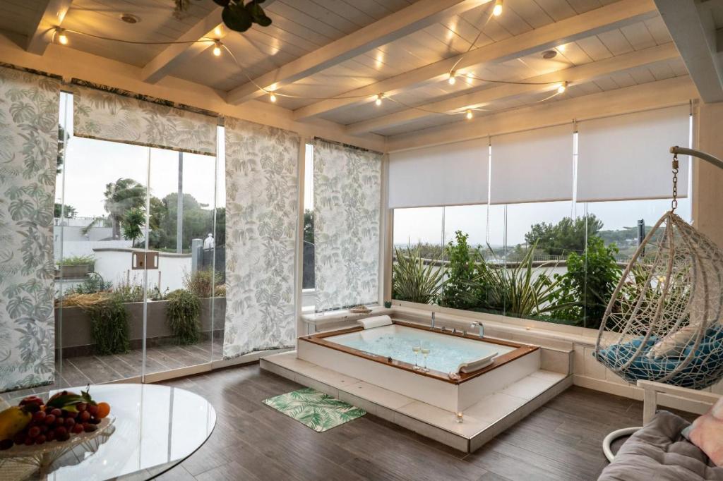 Część wypoczynkowa w obiekcie Resort Villa La Perla Sul Mare