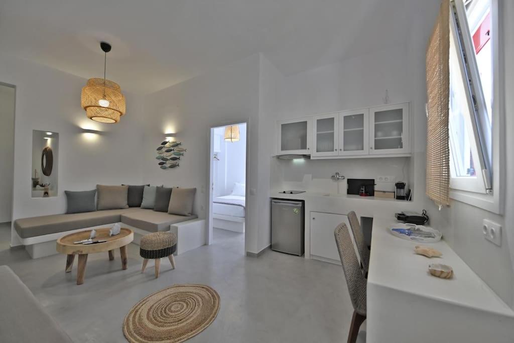 Kuchyň nebo kuchyňský kout v ubytování Kleri's apartments 4