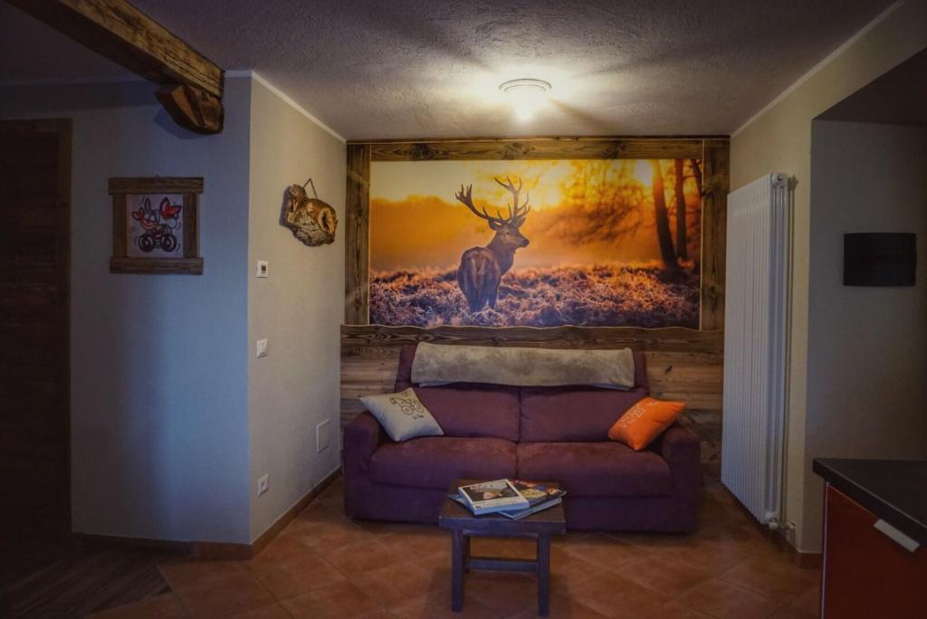 Część wypoczynkowa w obiekcie Maison Lucien