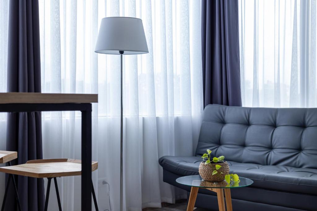Posezení v ubytování Lexum by Bernalo Hotels