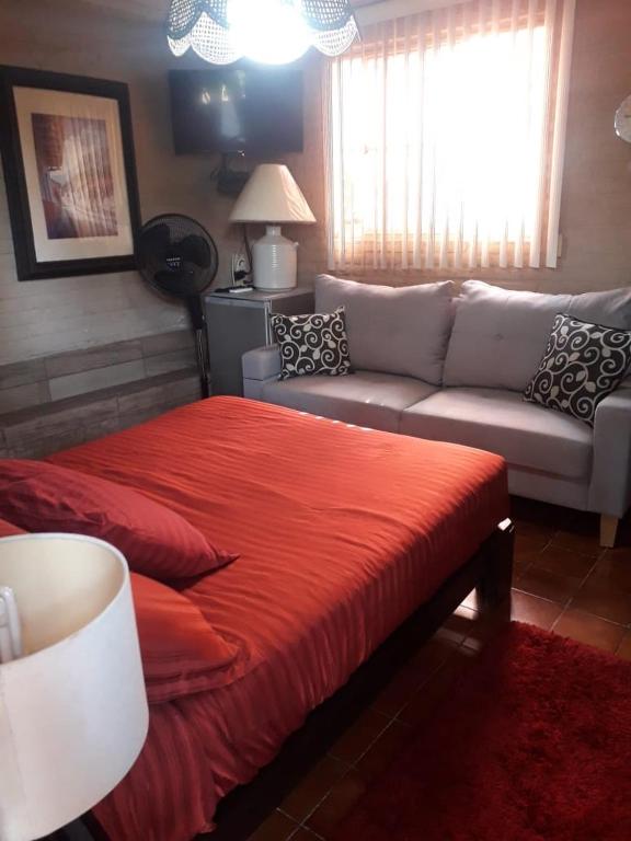 Posezení v ubytování Villa Paraiso