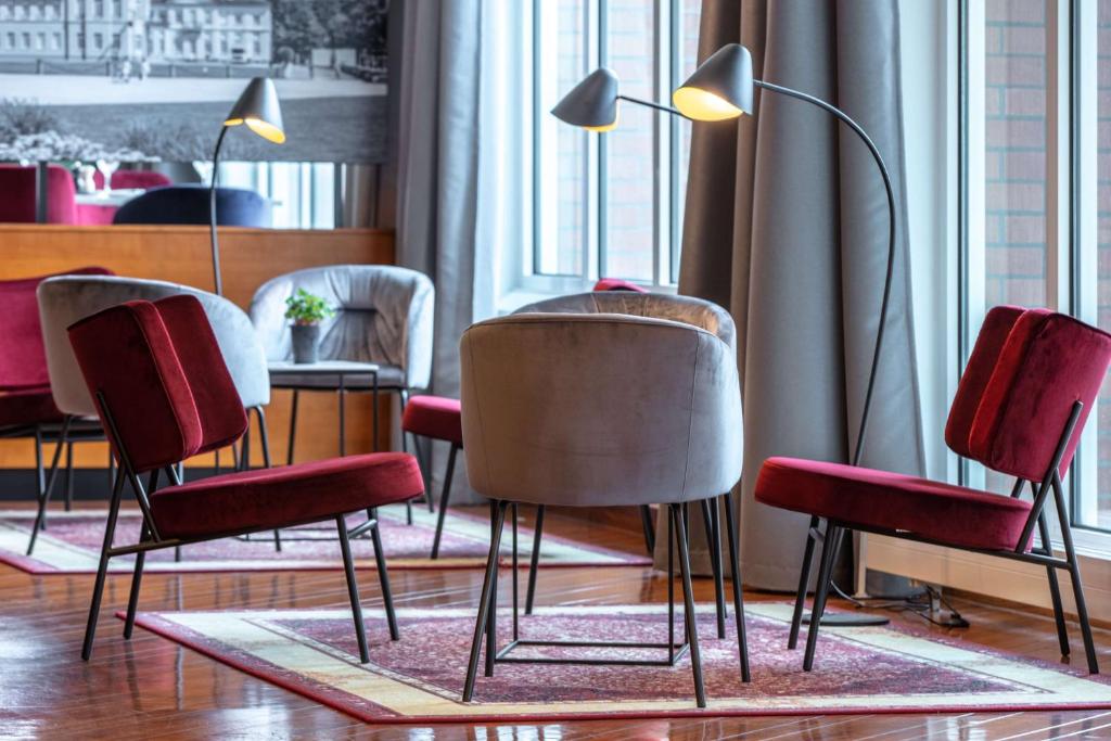 Posezení v ubytování Radisson Blu Hotel Karlsruhe