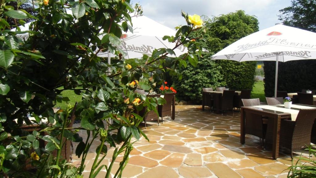 Zahrada ubytování Landhotel-Restaurant Schwalbennest