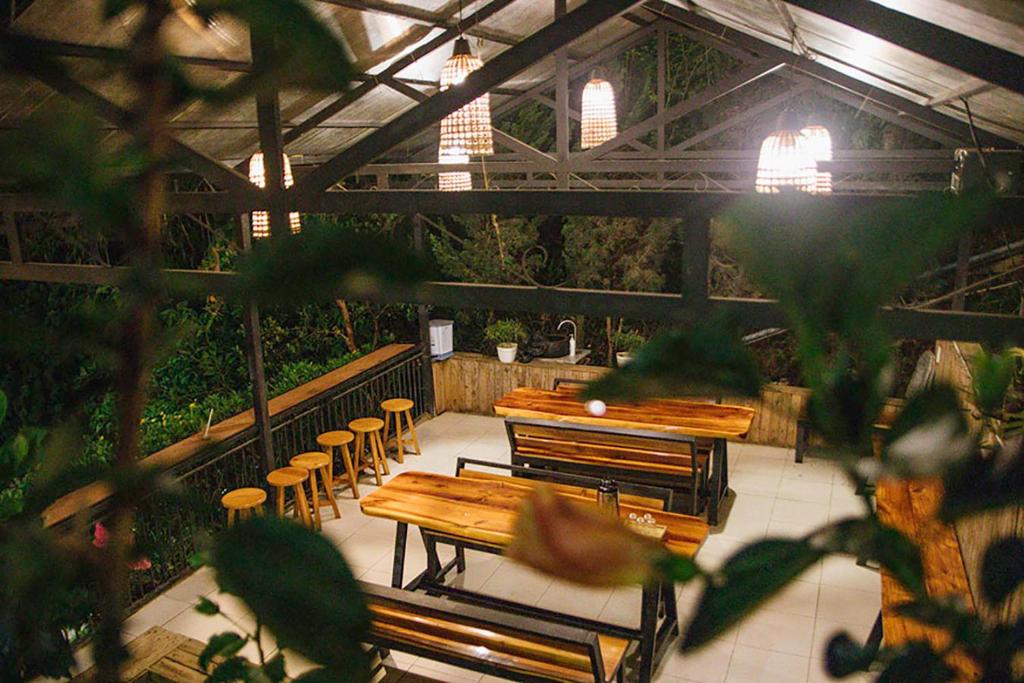 Posezení v ubytování An Garden Dalat