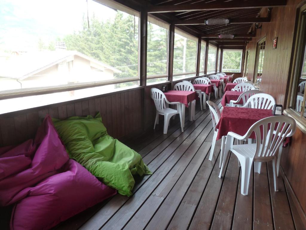 Posezení v ubytování Hotel Caldora