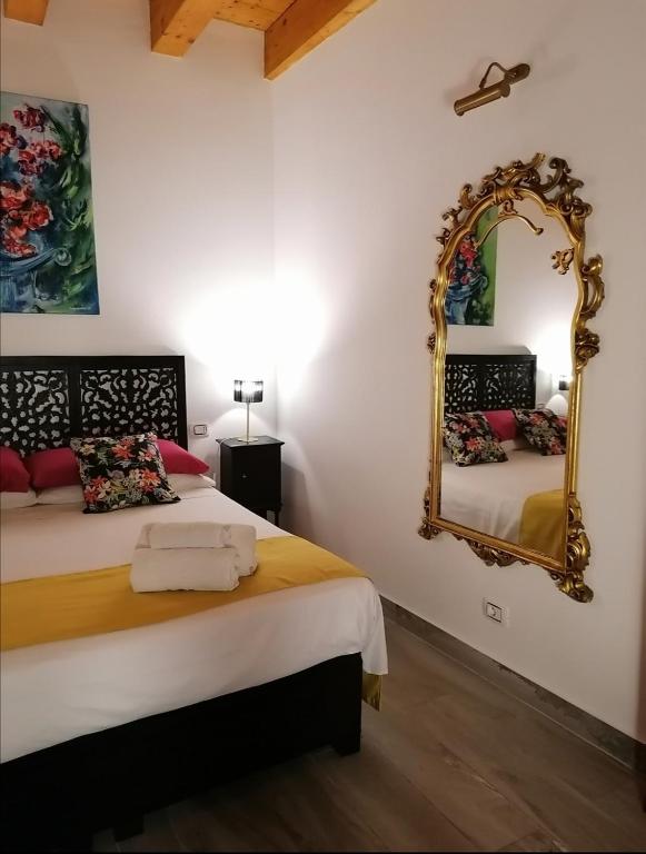 Postel nebo postele na pokoji v ubytování Casa Busari
