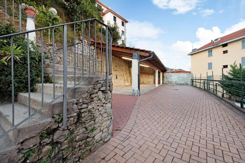 Budynek, w którym mieści się apartament