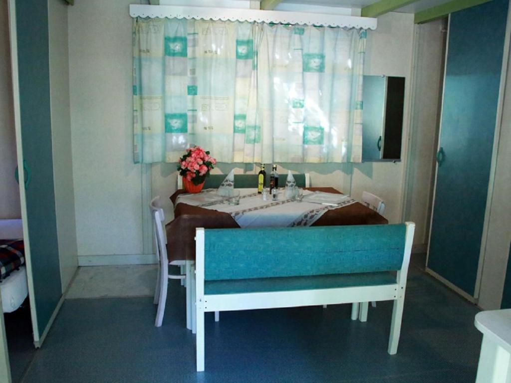 Postel nebo postele na pokoji v ubytování Camping Free Beach