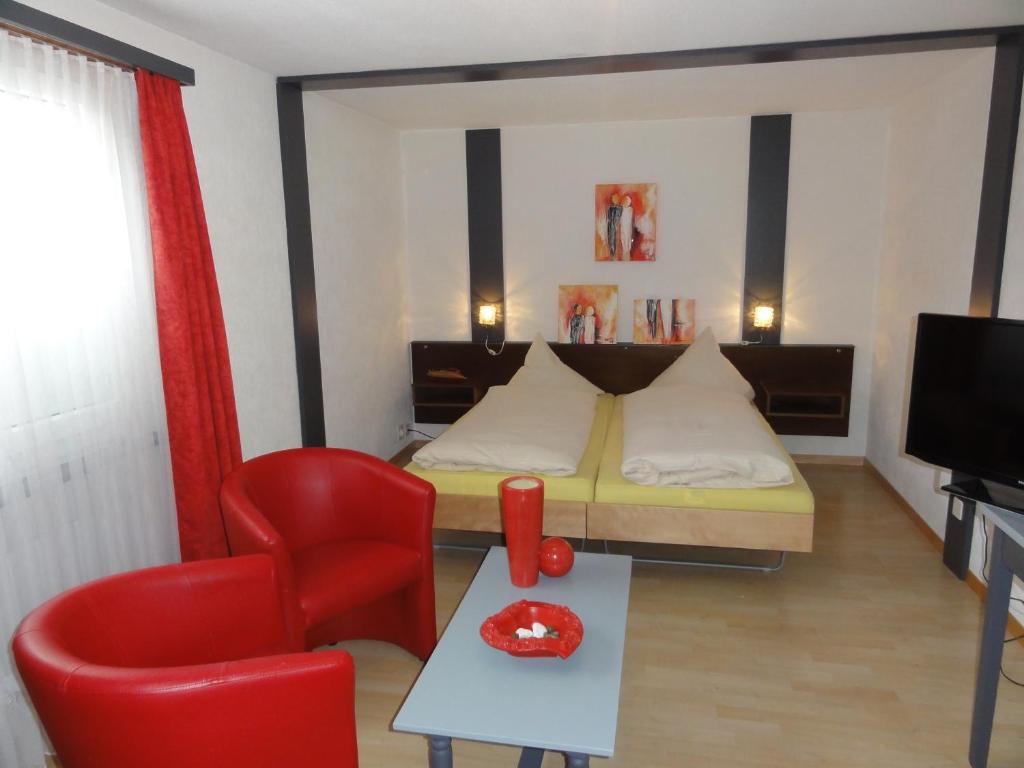 Postel nebo postele na pokoji v ubytování Hotel Primavera