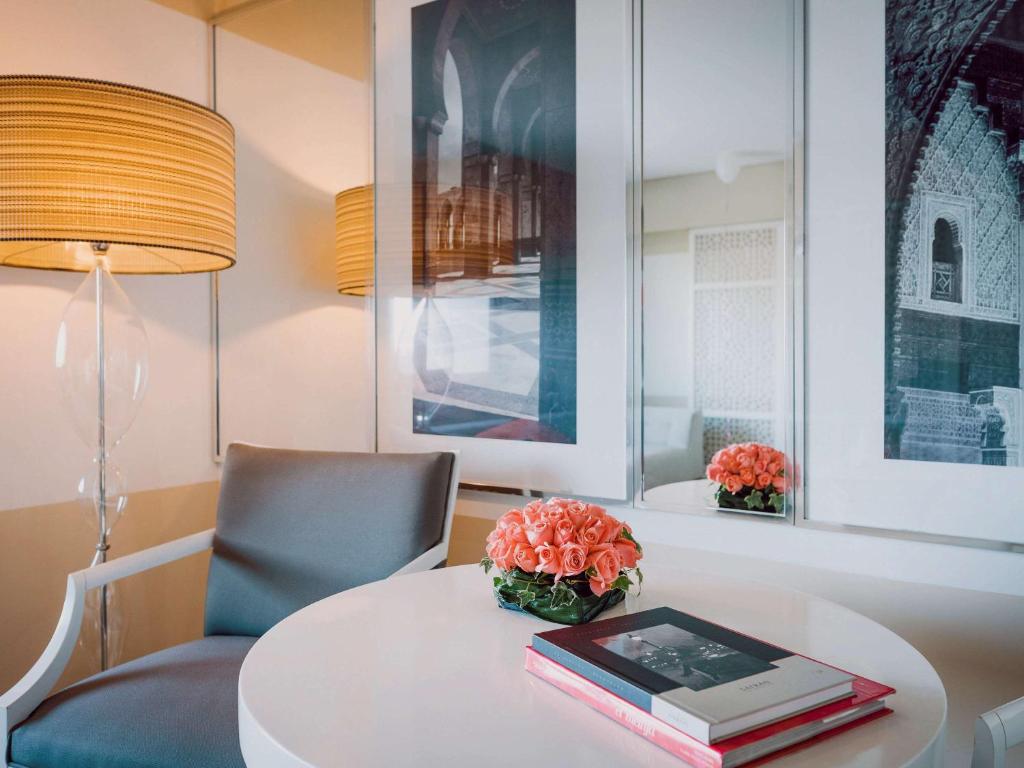 Posezení v ubytování Sofitel Rabat Jardin Des Roses