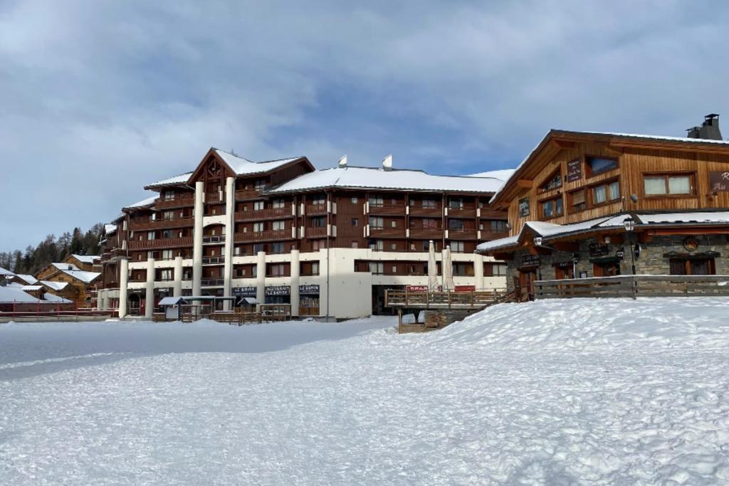 L'établissement Charming Apt Near The Slopes Of La Plagne en hiver