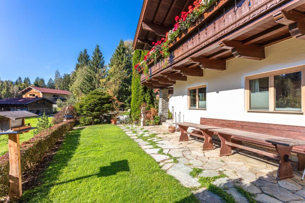 Zahrada ubytování Ferienhaus Berger